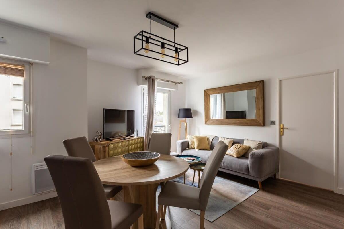 Le Saint Helier -Appartement Cosy Et Calme Parking Rennes Buitenkant foto