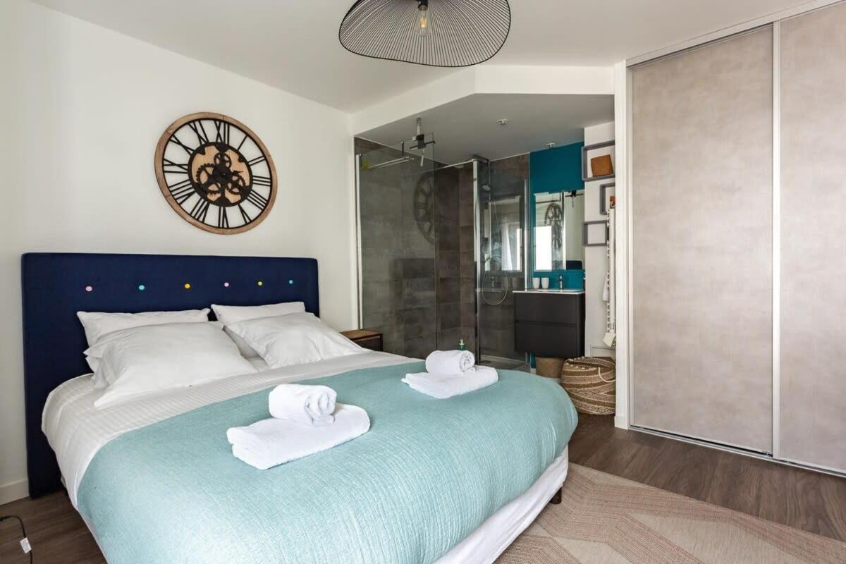 Le Saint Helier -Appartement Cosy Et Calme Parking Rennes Buitenkant foto