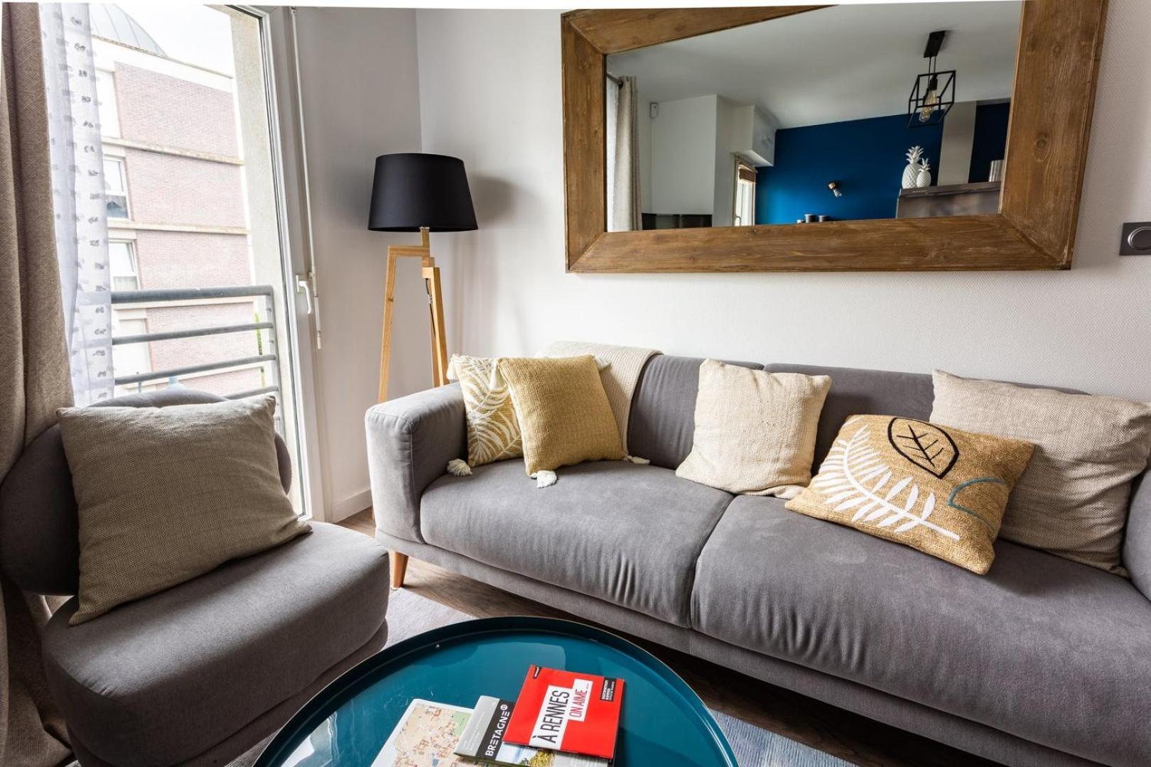 Le Saint Helier -Appartement Cosy Et Calme Parking Rennes Buitenkant foto